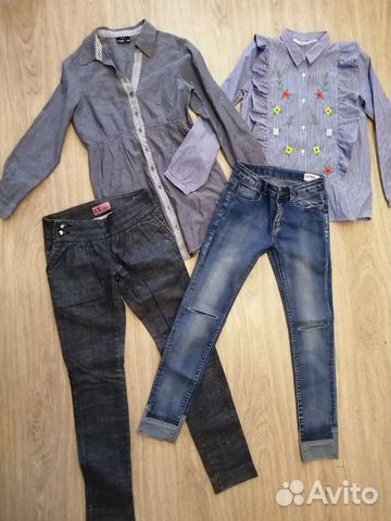 Вещи пакетом на девочку 146-152