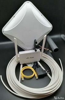 Усилитель интернет сигнала 4G, 3G усиление 15dBi m