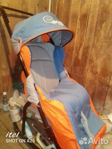 Коляска-санки скользяшки