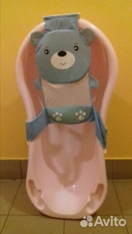 Ванночка с гамаком для купания