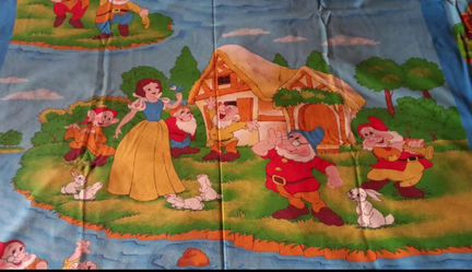 Детское постельное белье Белоснежка, 1,5 спальное