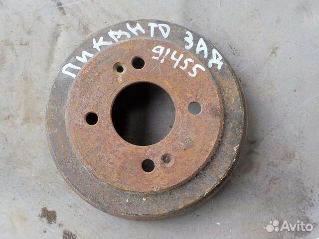 Диск тормозной задний Kia Picanto