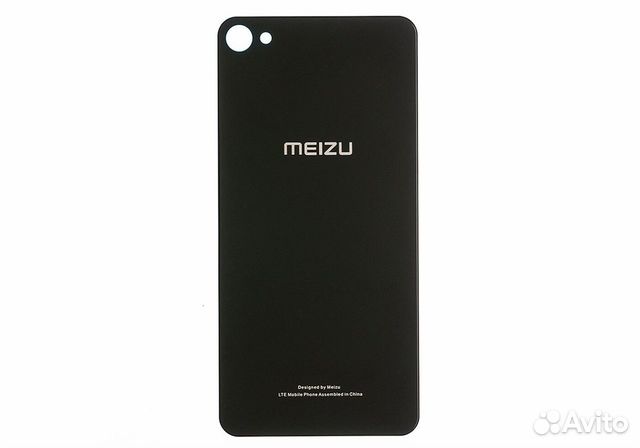Задняя крышка для Meizu U20 (черный)