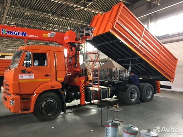 КамАЗ 65115-23094-48 с КМУ, 2023