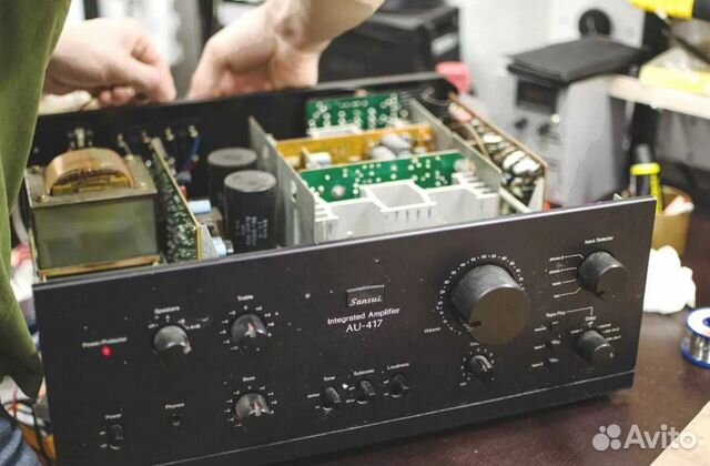 Ремонт аудиотехники, колонок, ресивера и усилителя