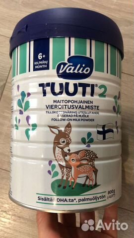 Детское питание, прикорм, смесь, валио valio смесь