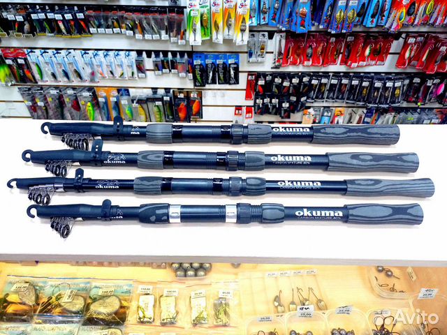 Телескопические удочки Okuma