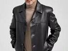 Кожаный пиджак мужской 48 50 объявление продам