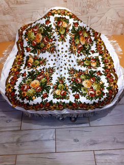 Павлопосадский шерстяной платок