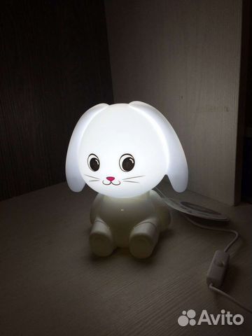 Светильник ночник детский зайчик, мишка