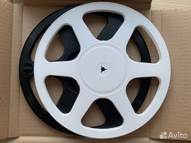 Катушка 27 см для магнитофона + коробка