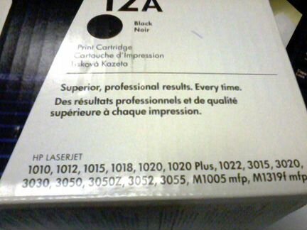 Катридж нр LazerJet Q2612A 12A