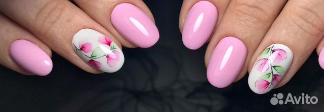 Маникюр педикюр гель лак наращивание