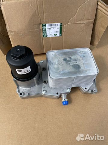 Корпус масляного фильтра 4.4 range rover lr022895