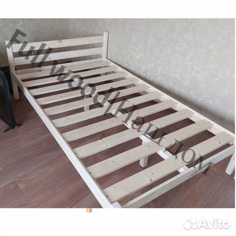 Кровать двухспальная односпальная из массива от