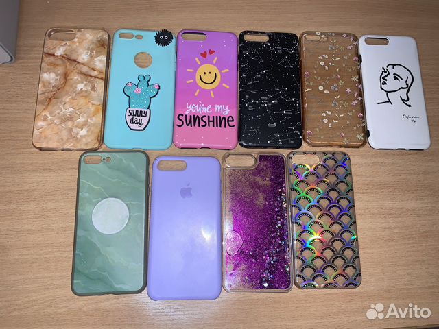 Чехлы на айфон 7+
