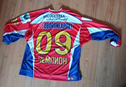 Джерси чемпионское с автографами сборной России