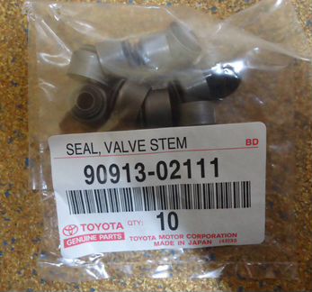 Маслосъёмные колпачки выпуск Тойота 1MZ-FE