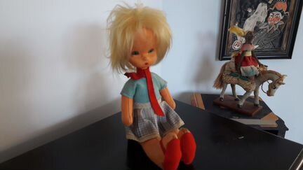 Кукла из сукна Испания 60-70 годы