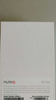 Смартфон Nubia n1 lite zte