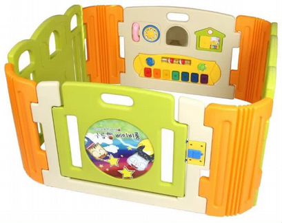 Детский манеж с музыкальной панелью