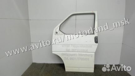 Дверь боковая левая передняя Volkswagen Transporte