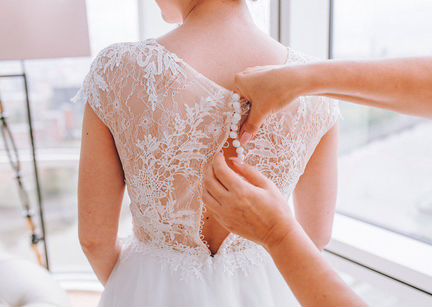 Свадебное платье А-силуэт Anna Kuznetcova