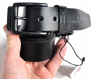 Мужской ремень / Tommy Hilfiger / новый (черный)