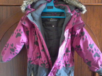 Продам зимний комбинезон ketch для девочки