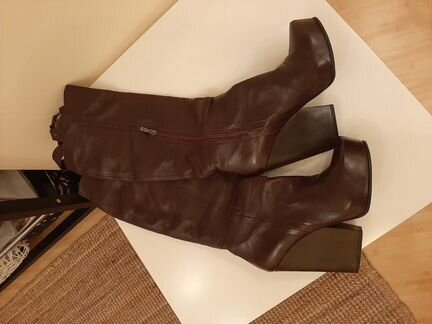 Сапоги,натуральная кожа,лайка,Стильные сапоги,кото