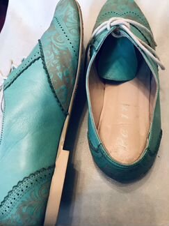 Ботинки кожанные на осень 38р