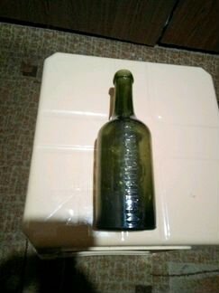 Бутылка из под минералки 1865г раритет