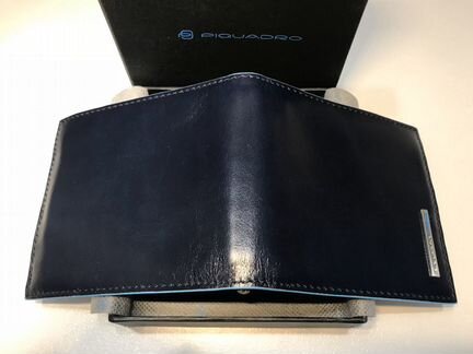 Кожаное портмоне с зажимом для купюр Piquadro