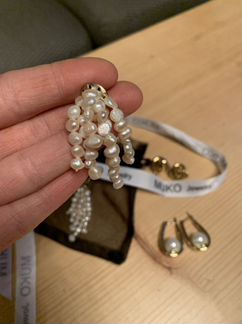 Серьги винтажные, Muko Jewelry