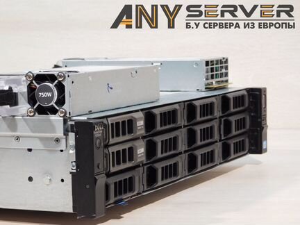 Сервер Dell R720xd 2x E5-2687W 128Gb H710 12x3.5