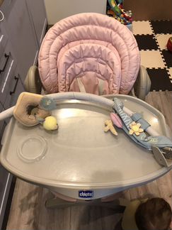 Стул для кормления chicco polly