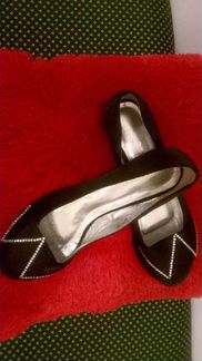 Балетки (кожа) атласные Basic размер 37,5