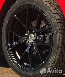 Новые Диски HRE P101 черный матовый R17 4-100