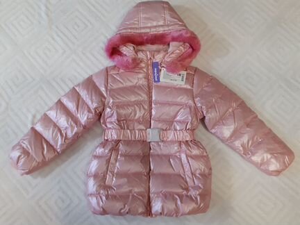 Новый пуховик зима р.122