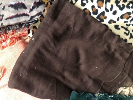 Платок под шею, шарф, палантин женский