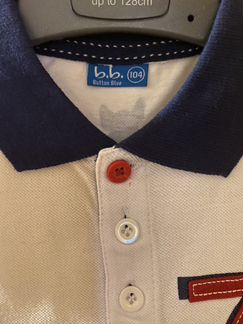 Поло для мальчика, размер 104, 100 хлопок