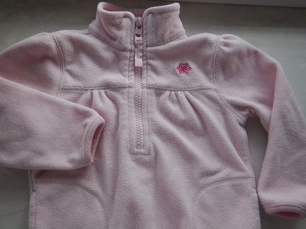 Флисовая кофта для девочки 18-24 мес 86 92