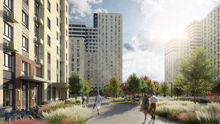 1-к квартира, 39.6 м², 3/19 эт.