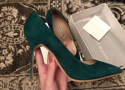 Manolo Blahnik BB новые туфли оригинал 40