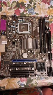 Материнская плата msi g41m p28
