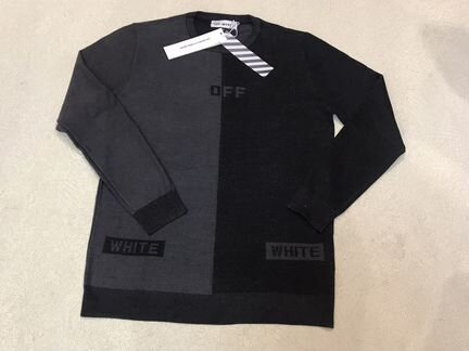 Джемпер хлопок Off White (новый