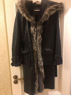 Дублёнка парка новая с мехом