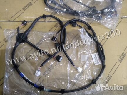 Проводка на задний бампер Land cruiser 200