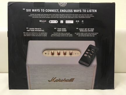 Новая колонка Marshall Woburn Multi-Room WiFi