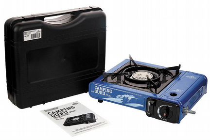 Походная газовая плита Tourist camping guru plus